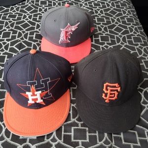 New era hats Houston Astros,Florida Marlins, SF